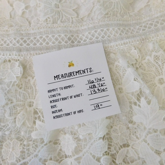 NWT!! JOIE Belisa White Lace Dress One Shoulder Porcelain Bridal Rehearsal 6 - Picture 16 of 16